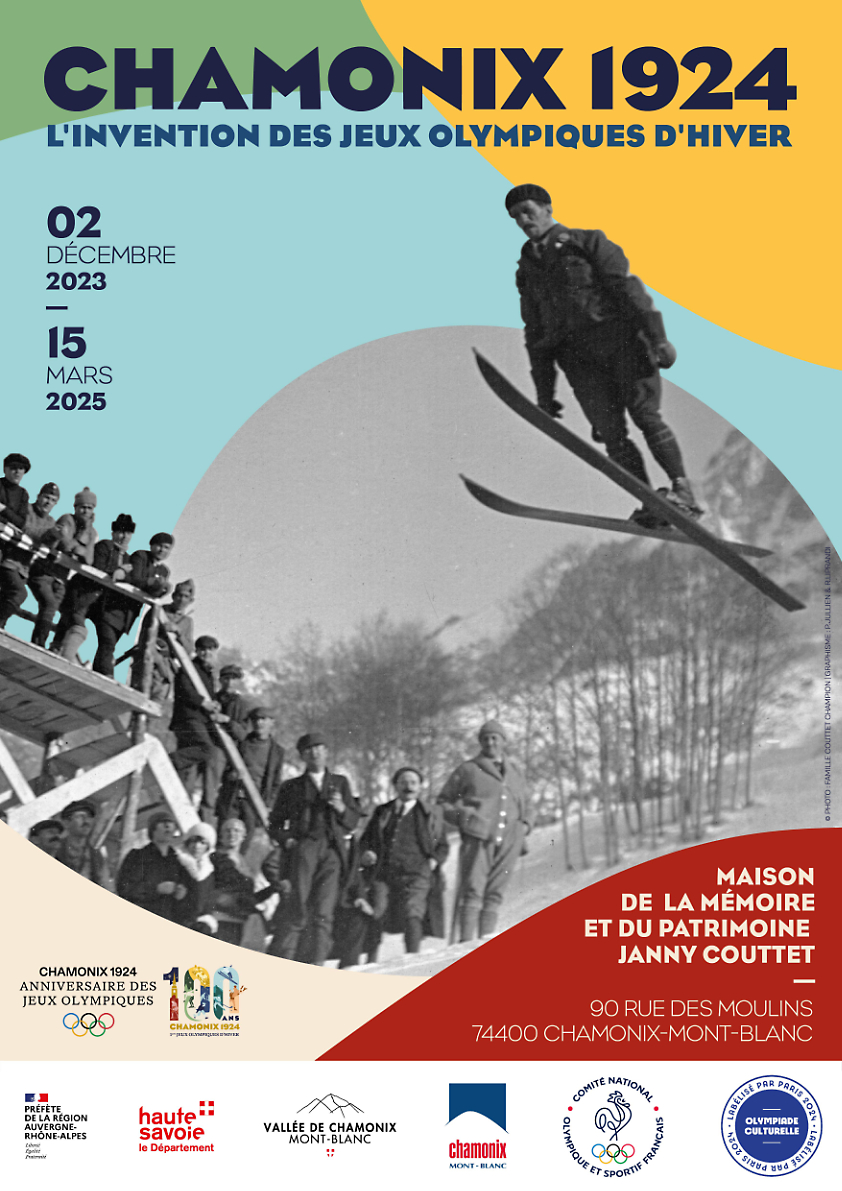 Couttet Champion | premiers Jeux Olympiques d’hiver à Chamonix, 1924